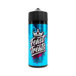 bulk wholesale FEAST TREATS - BLUE RAZ 50/50 SERIES - 100ML - 