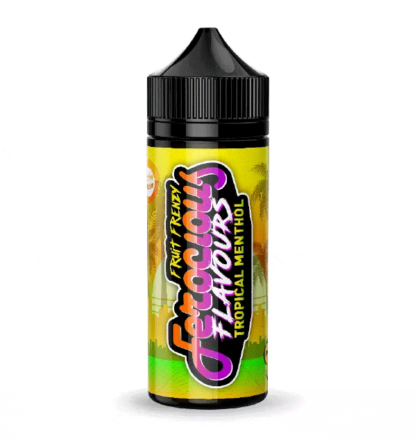 bulk wholesale Ferocious Tropical Menthol - Liquid - 100ml - 