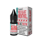 bulk wholesale Frumist Red Blast Menthol - Nic Salt - Box of 10 - 10mg