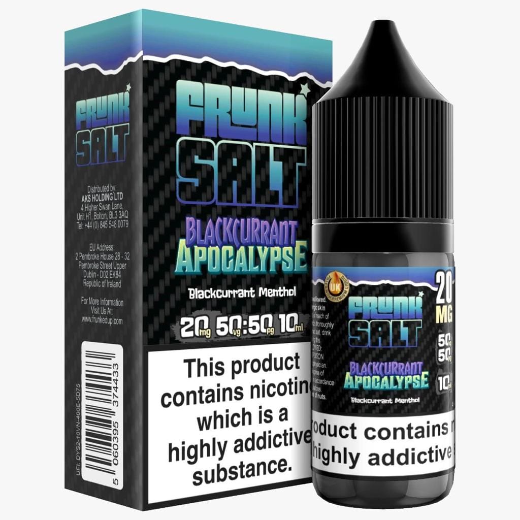 Frunk Salt - Blackcurrant Apocalypse - 10ML Nic Salt- Box of 5 - Mcr Vape Distro