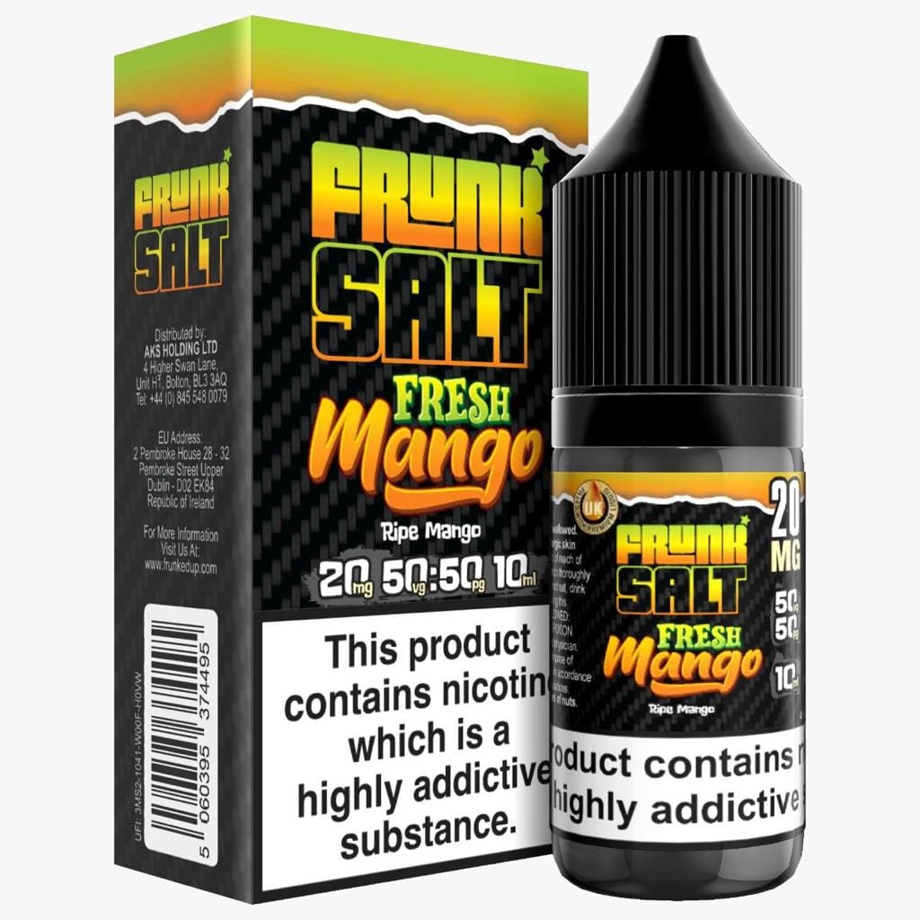 Frunk Salt - Fresh Mango - 10ML Nic Salt- Box of 5 - Mcr Vape Distro