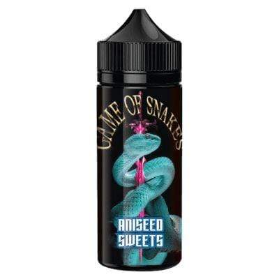 GAME OF SNAKES - ANISEED SWEETS - 100ML - Mcr Vape Distro