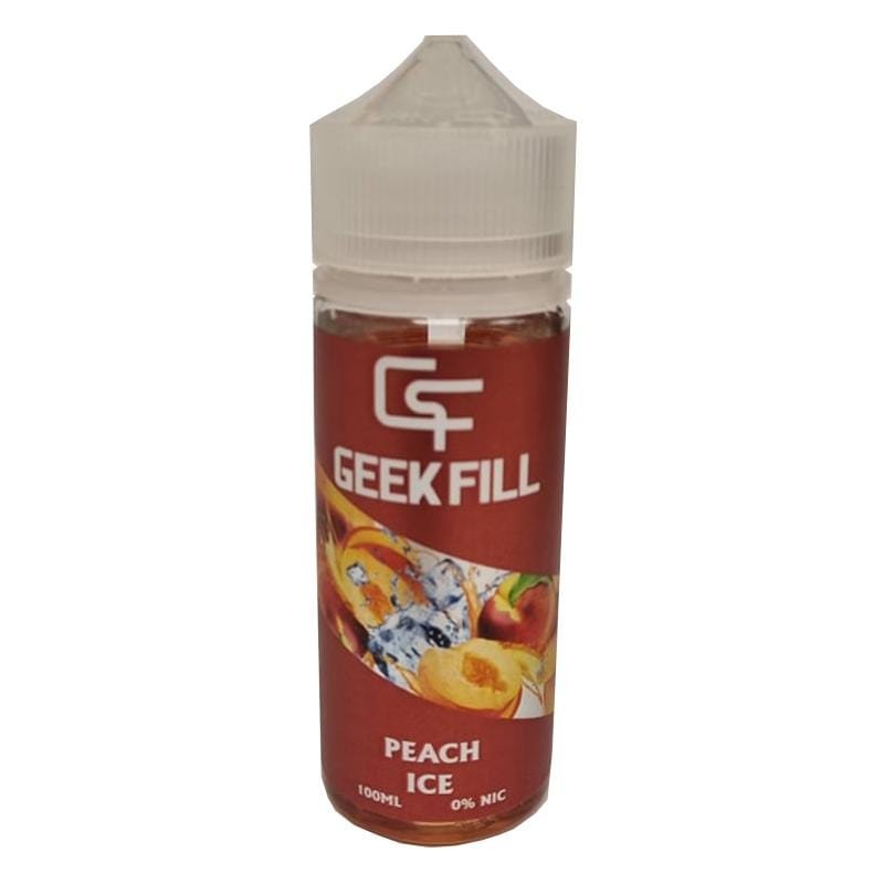 Geekfill - Peach Ice - 100ml - Mcr Vape Distro