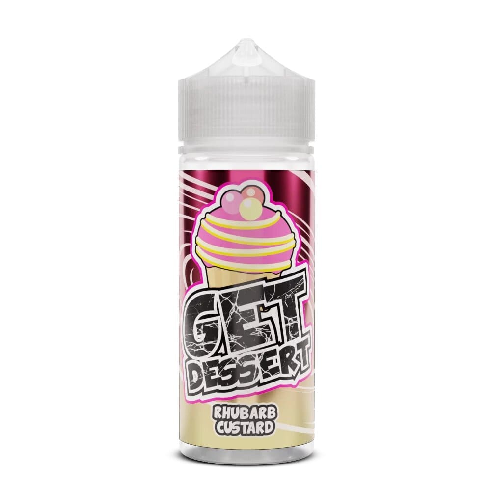 bulk wholesale Get Dessert Rhubarb Custard E - Liquid - 100ml - 
