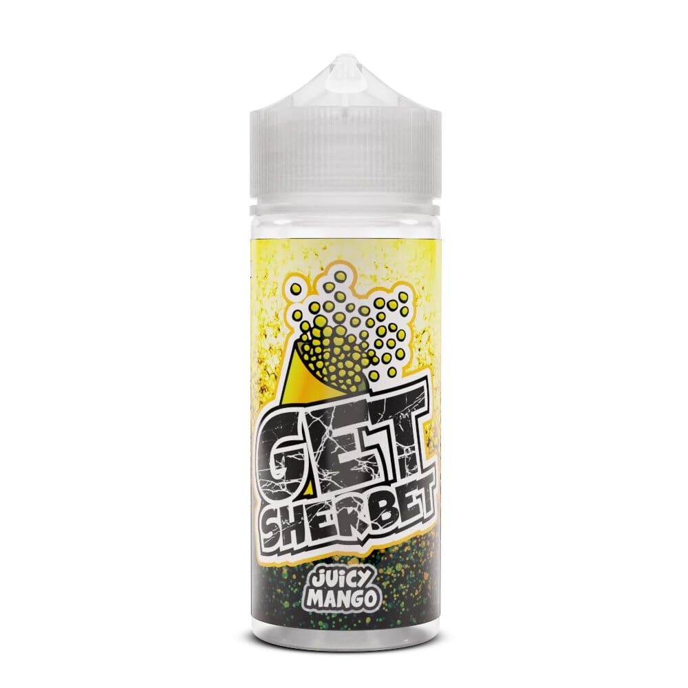Get Sherbet Juicy Mango E-Liquid-100ml - Mcr Vape Distro