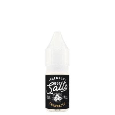 GOT SALTS - CRUMBACCO - 10ML NIC SALT (BOX OF 10) - Mcr Vape Distro