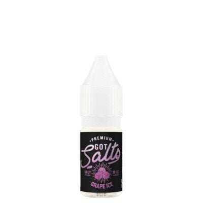 GOT SALTS - GRAPE ICE - 10ML NIC SALT (BOX OF 10) - Mcr Vape Distro