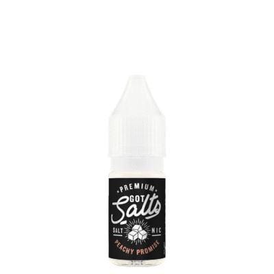 GOT SALTS - PEACHY PROMISE - 10ML NIC SALT (BOX OF 10) - Mcr Vape Distro