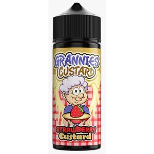 Grannies Custard - Strawberry Custard - 100ml - Mcr Vape Distro
