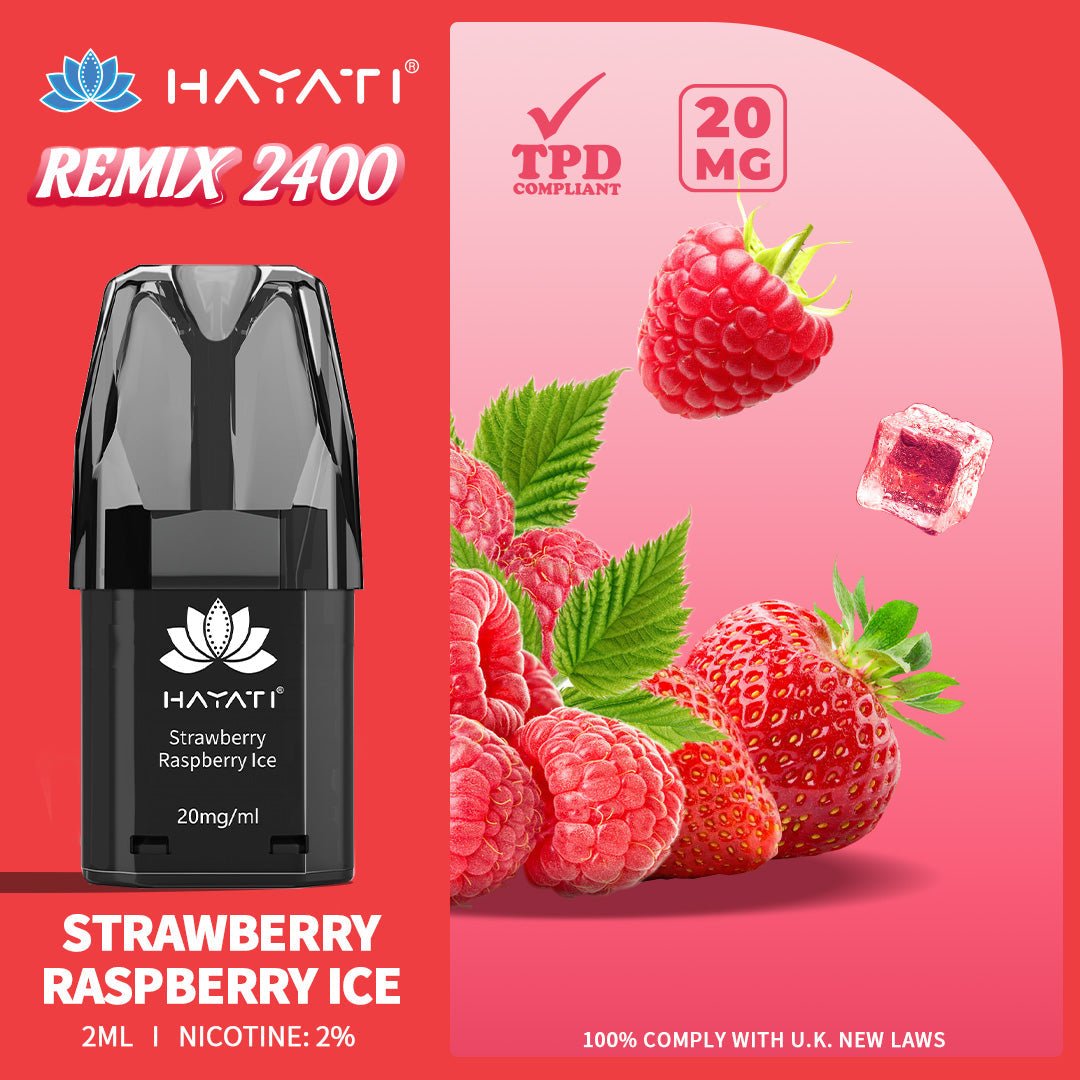 Hayati Remix 2400 Puffs Replacement Pods - Mcr Vape Distro