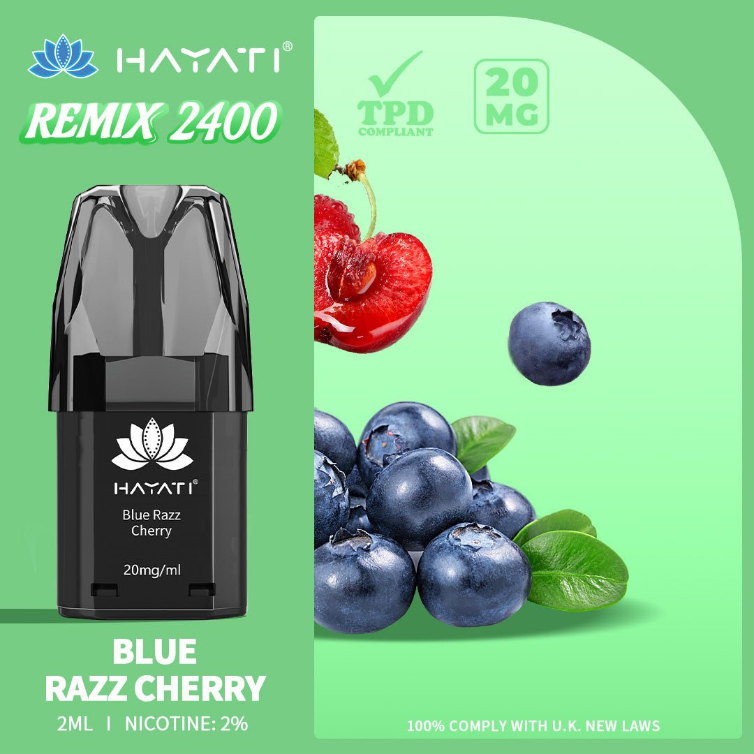 Hayati Remix 2400 Puffs Replacement Pods - Mcr Vape Distro