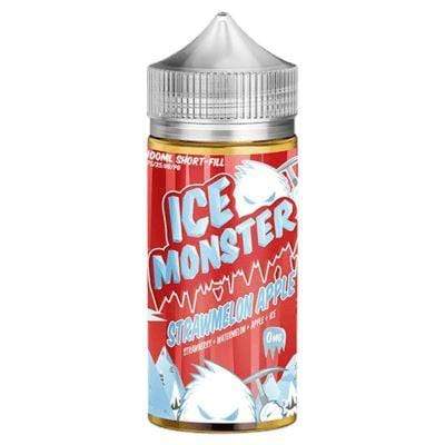 ICE MONSTER - STRAWMELON APPLE - 100ML - Mcr Vape Distro