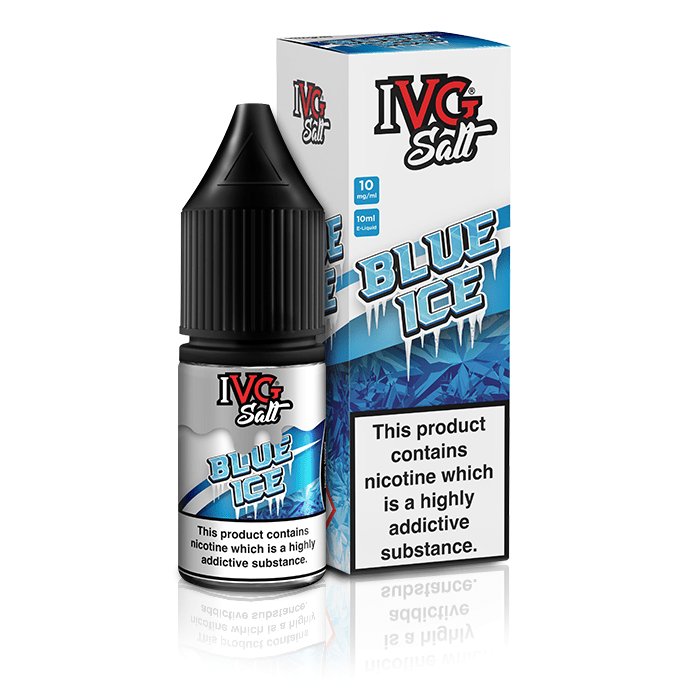 IVG - BLUE ICE - 10ML NIC SALT - Box of 10 - Mcr Vape Distro