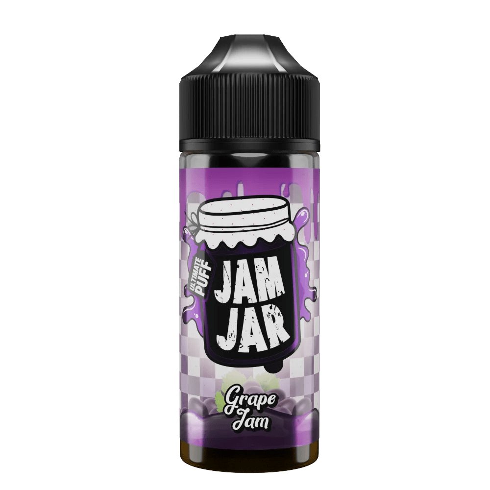 Jam Jar - 100ml Shortfill - Blackcurrant Jam - Mcr Vape Distro