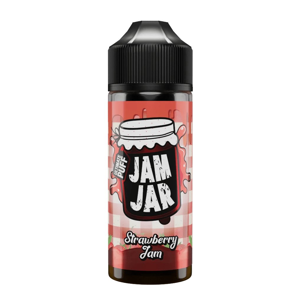 Jam Jar - 100ml Shortfill - Strawberry Jam - Mcr Vape Distro