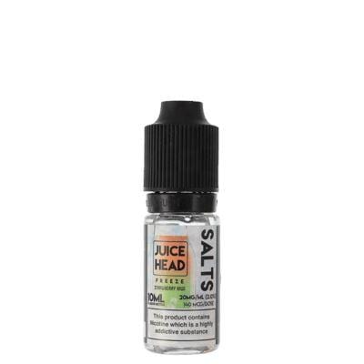 JUICE HEAD - STRAWBERRY KIWI FREEZE - 10ML NIC SALT- Box of 10 - Mcr Vape Distro