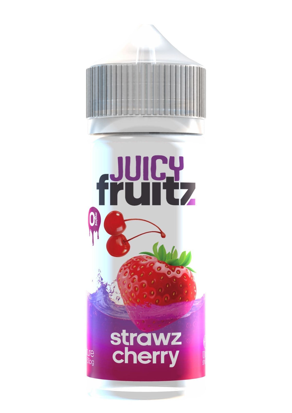 Juicy Fruitz - Strawz Cherry - 100ml - Mcr Vape Distro