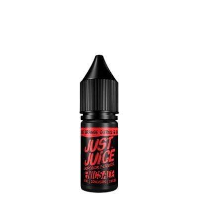 JUST JUICE - BLOOD ORANGE CITRUS & GUAVA - 10ML NIC SALTS (BOX OF 5) - Mcr Vape Distro