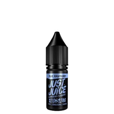 JUST JUICE - BLUE RASPBERRY - 10ML NIC SALTS (BOX OF 5) - Mcr Vape Distro