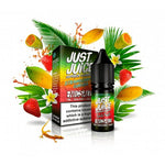 bulk wholesale JUST JUICE - STRAWBERRY & CURUBA - 10ML NIC SALTS (BOX OF 5) - 10mg
