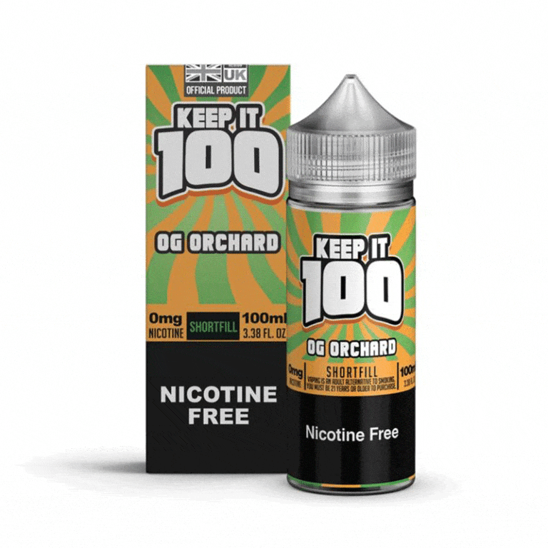 Keep It 100 OG Orchard E-Liquid-100ml - Mcr Vape Distro