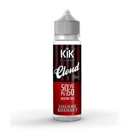 Kik Cloud Cherry Sherbet E-Liquid-50ml - Mcr Vape Distro