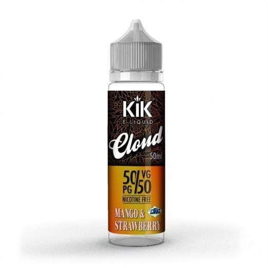 Kik Cloud Mango/Strawberry E-Liquid-50ml - Mcr Vape Distro