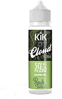 Kik Cloud Peach Twist E-Liquid-50ml - Mcr Vape Distro