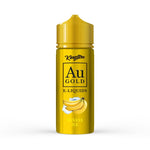 bulk wholesale Kingston AU Gold 100ml E - liquid Shortfill - Banana Ice