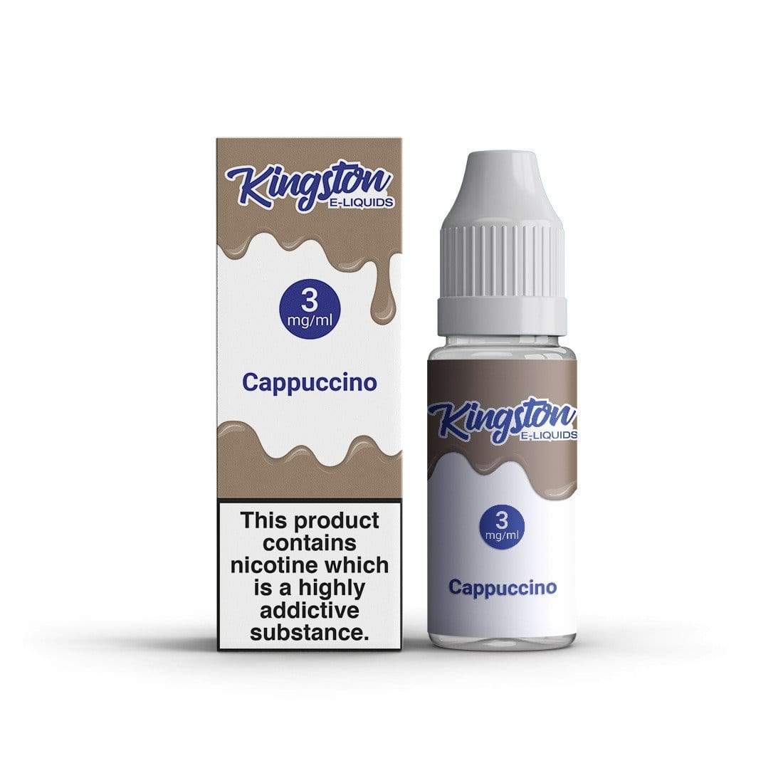 Kingston Cappuccino 50/50-10ml - Mcr Vape Distro