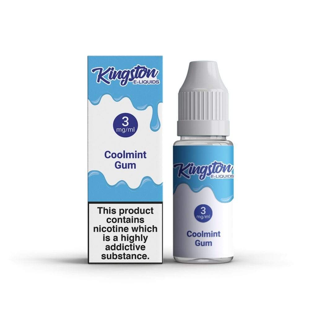 Kingston Coolmint Gum 50/50-10ml - Mcr Vape Distro