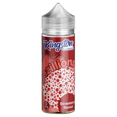 KINGSTON - GAZILLIONS - STRAWBERRY - 100ML - Mcr Vape Distro