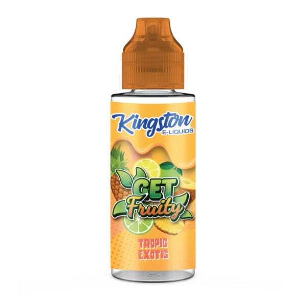 Kingston Get Fruity - Tropic Exotic - 100ml Shortfill - Mcr Vape Distro