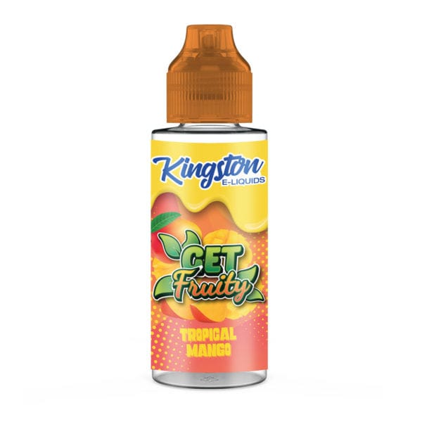 Kingston Get Fruity - Tropical Mango - 100ml Shortfill - Mcr Vape Distro