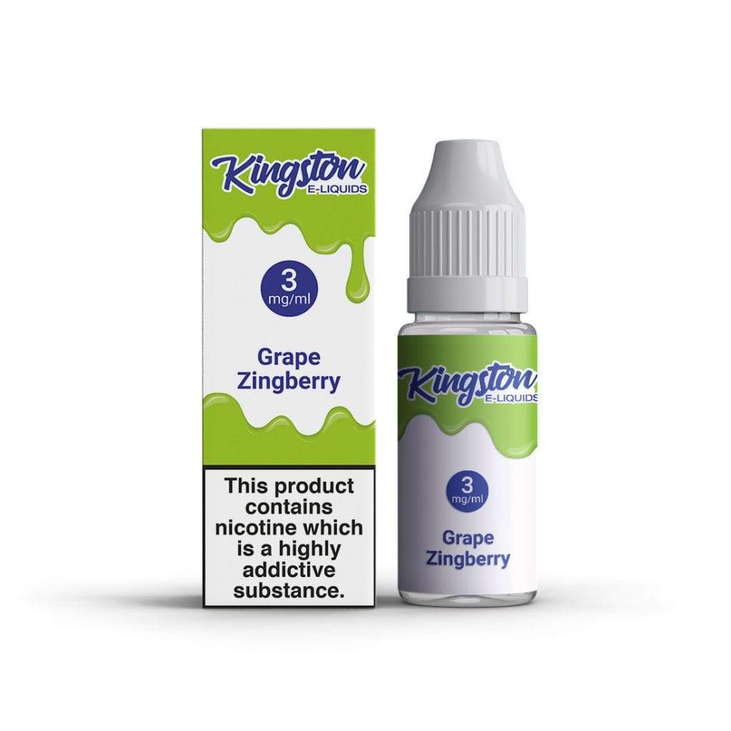 Kingston Grape Zingberry 50/50-10ml - Mcr Vape Distro