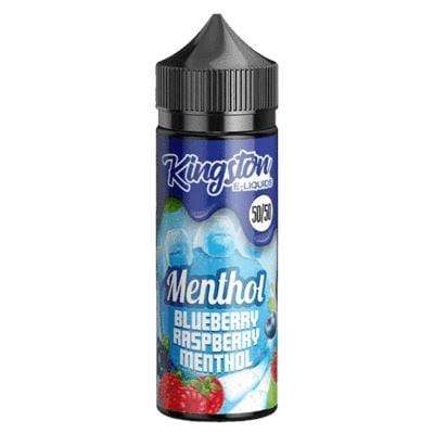 KINGSTON - MENTHOL - 50/50 - BLUEBERRY RASPBERRY - 100ML - Mcr Vape Distro