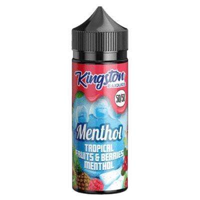 KINGSTON - MENTHOL - 50/50 - TROPICAL FRUITS & BERRIES - 100ML - Mcr Vape Distro