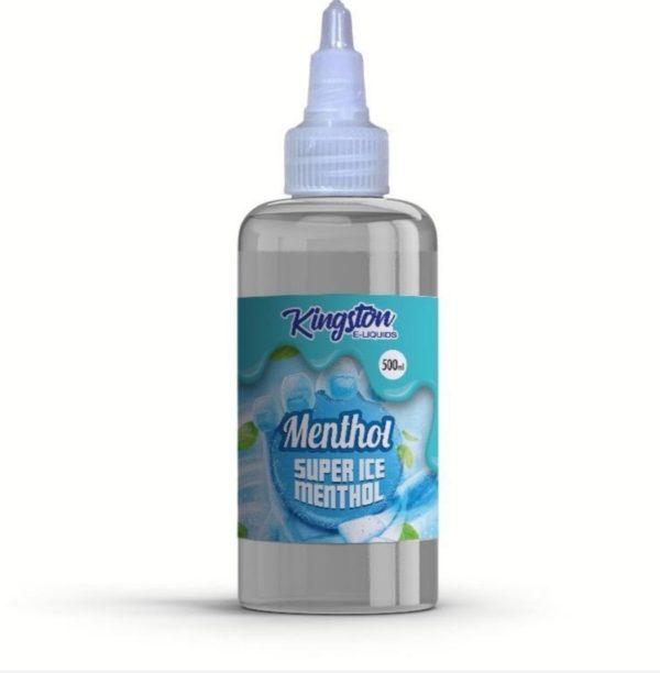 Kingston – Super Ice Menthol - 500ml - Mcr Vape Distro