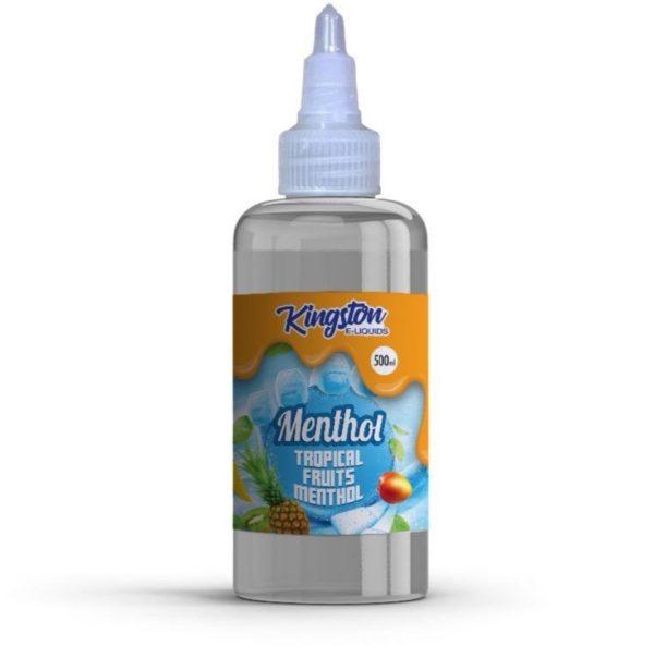 Kingston – Tropical Fruits & Menthol- 500ml - Mcr Vape Distro