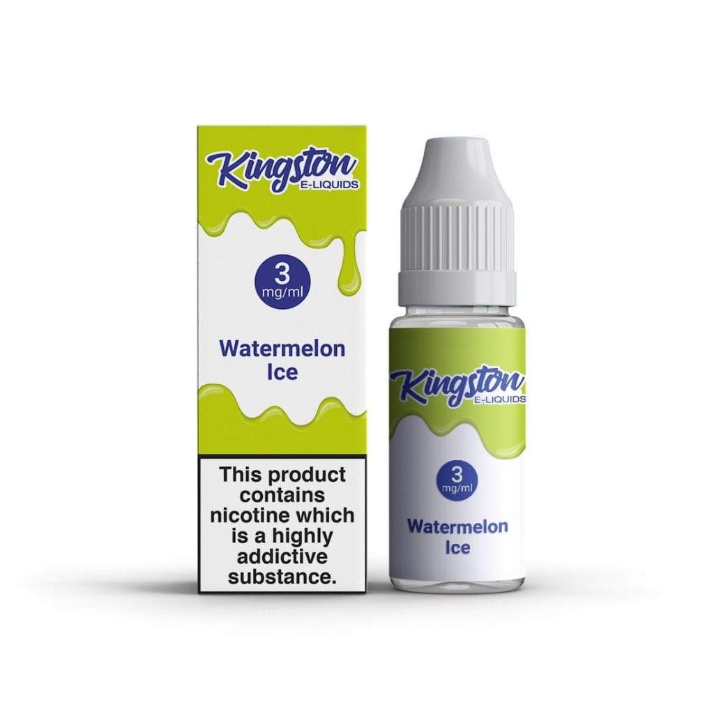 Kingston Watermelon Ice 50/50-10ml - Mcr Vape Distro