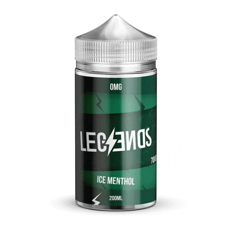 Legendz Ice Menthol E-Liquid-200ml - Mcr Vape Distro