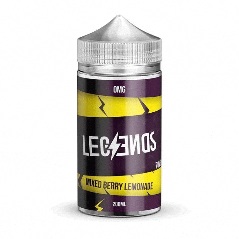 Legendz Mixed Berry Lemonade E-Liquid-200ml - Mcr Vape Distro