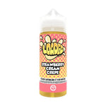 bulk wholesale Loaded - Strawberry Cream Crepe - 100ML Shortfill - 