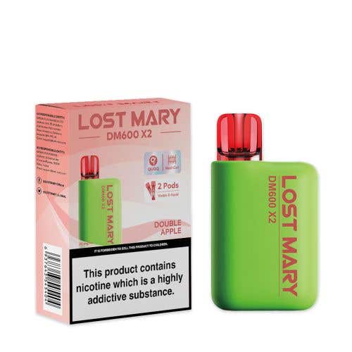 Lost Mary DM600 X2 Disposable Vape Box of 10 - Mcr Vape Distro