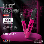 bulk wholesale Lost Temple 600 Puffs Disposable Vape Device Kit Box of 10 - Lemon & Lime
