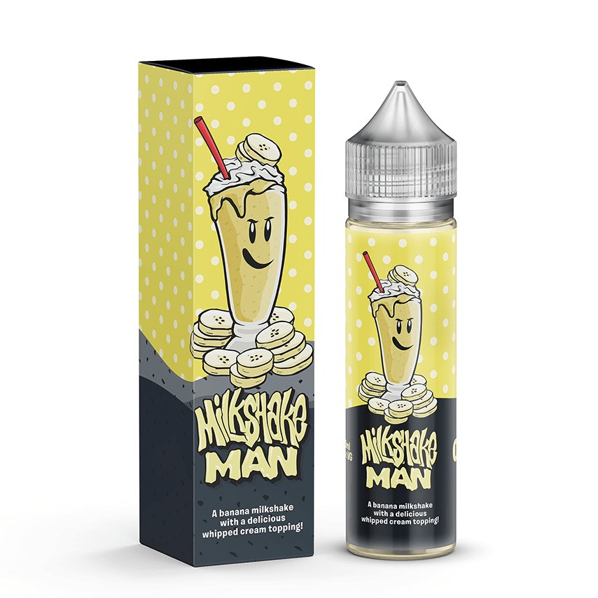 Marina Vape Banana Milkshake Man E Liquid -50ml - Mcr Vape Distro