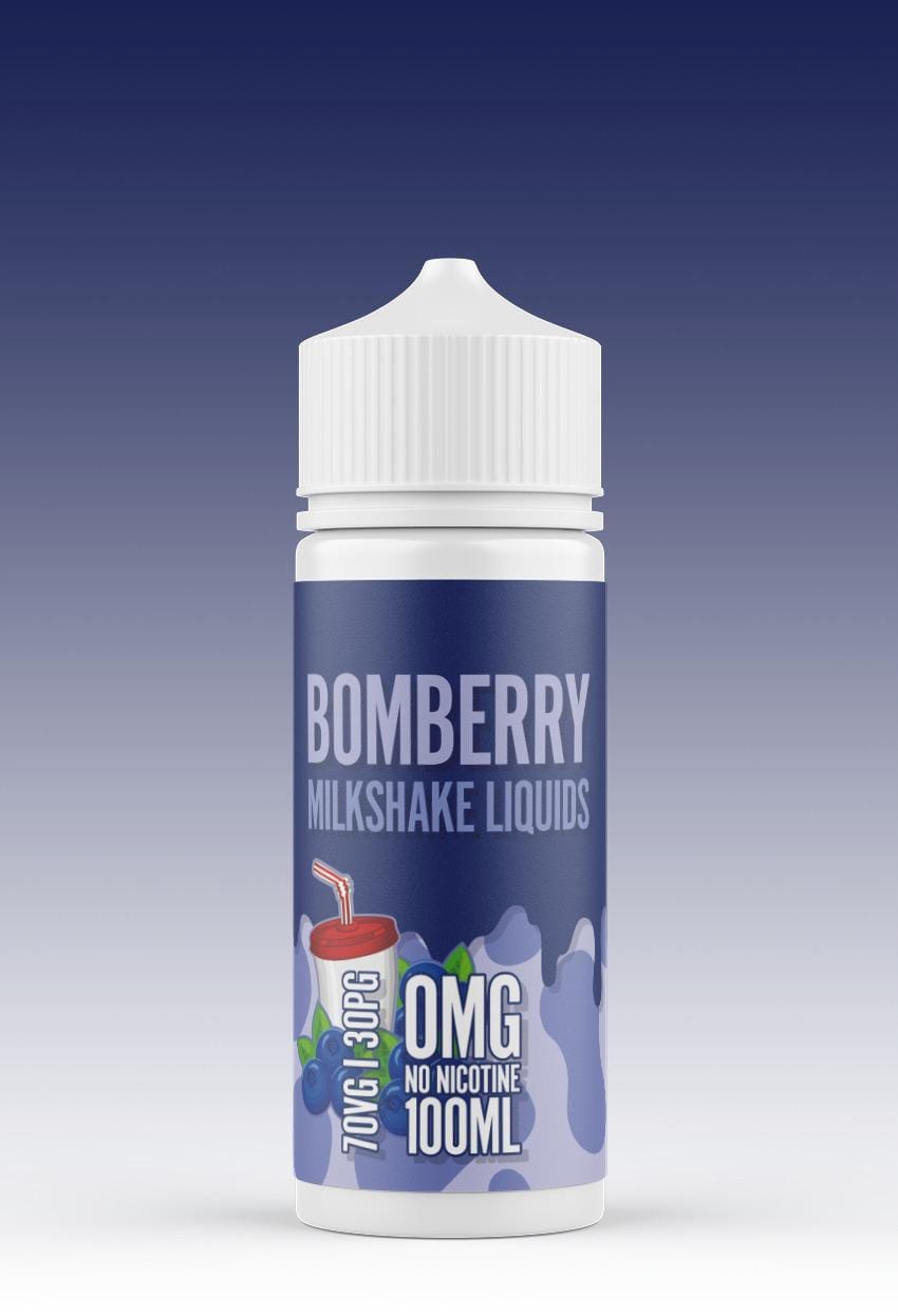 Milkshake Liquids Bomberry Shake Eliquid-100ml - Mcr Vape Distro