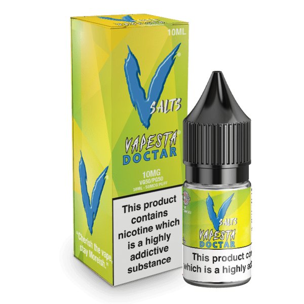 Moreish Puff Doctar by Vapesta Nic Salt 10ml - Box of 10 - Mcr Vape Distro