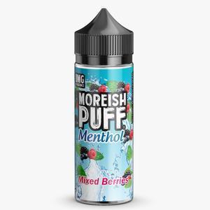 Moreish Puff - Menthol - Mixed Berries - 100ml - Mcr Vape Distro