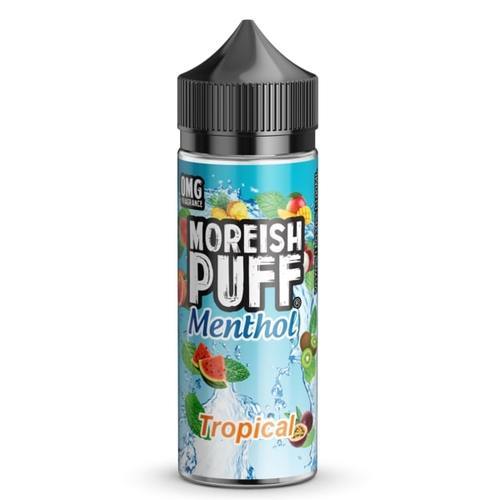 Moreish Puff - Menthol - Tropical - 100ml - Mcr Vape Distro